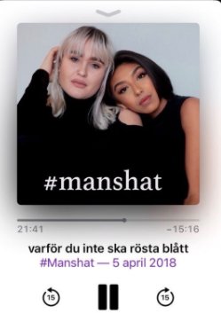 miraklangs's tweet photo. Idé till personlighet: Skapa en podcast titulerad #Manshat och säg saker som trendvänstern redan sagt 1000 gånger https://t.co/Iy1HGesfLk