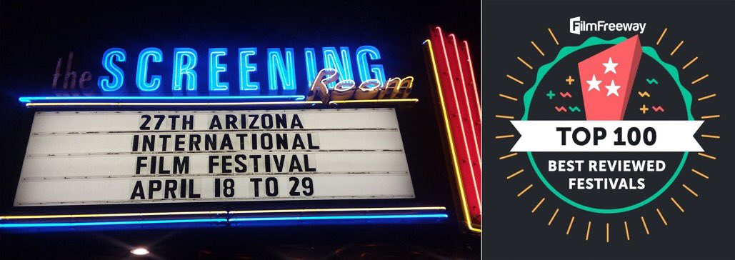 totallytucson's tweet photo. Tickets are now on sale for
the 27th Arizona International Film Festival held here in #Tucson.
Saver Passes and ALL Access Passes on sale too! Check the intriguing line-up:
https://t.co/Y1VL2wvwaz @AZFilmFest #AzFilmFest #AZff https://t.co/6xBLW3Yg4A