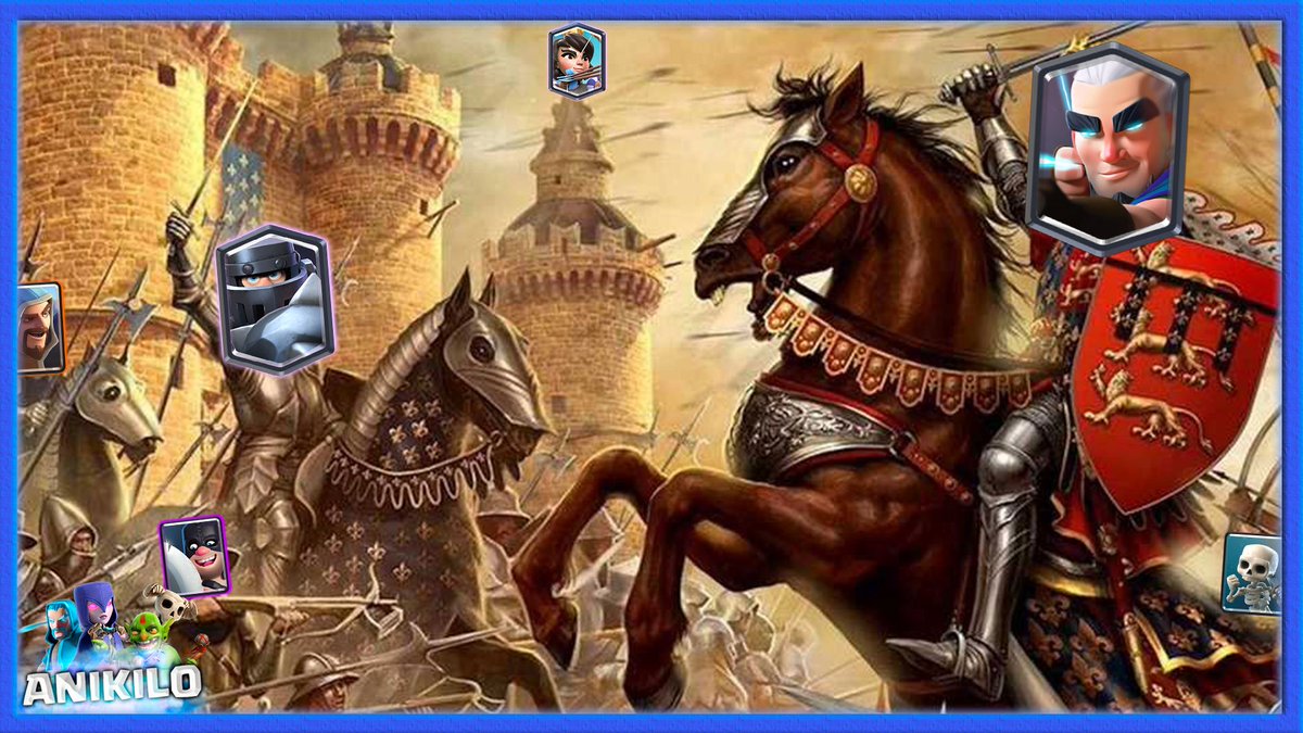 AnikiloGamer's tweet photo. NUEVO VIDEO #MazoMix ‼️

Desde el siglo 5 ha llegado este clanero para explicarme como ganar con una mazo de hace mas de 500 años y funciona ;) Edad Media al poder!!

➡️ https://t.co/ni9Fiur464 https://t.co/fvtdzBGXL4
