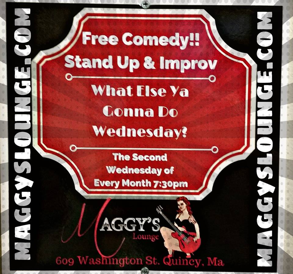 rBostonComedy's tweet photo. Tonight What Else Ya Gonna Do Wednesday? at @maggys_lounge featuring a completely free mix of improv and stand up comedy!
Hosted by Billy @son_of_fuzzy Cox and Greg @puerto53 Tragellis
https://t.co/21KDGI9cRt https://t.co/J3YSPtctih
