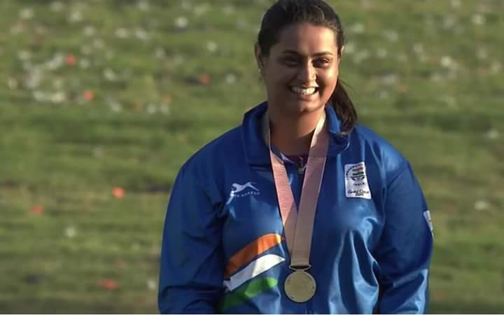 BiharBytes's tweet photo. CONGRATULATIONS!!
Shreyasi Singh from Bihar wins GOLD Medal in women's double trap event.
#CWG2018 #biharbytes #patnaites #coloursofbihar https://t.co/Z5PtFfUUbZ