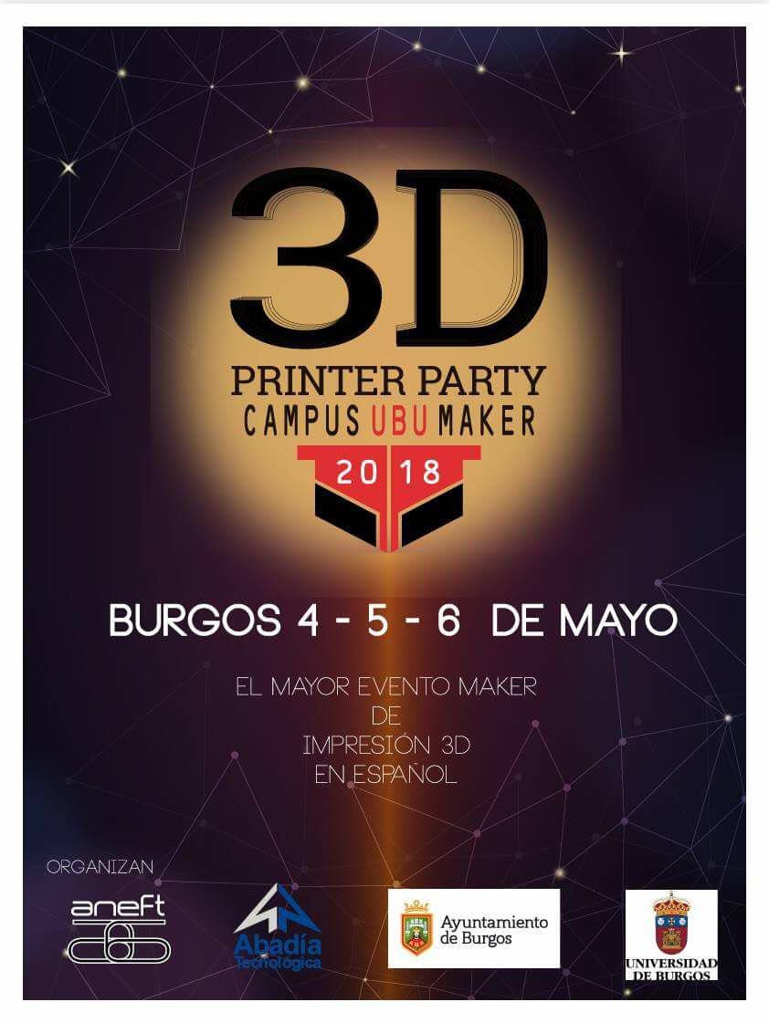 SpainLabs's tweet photo. Por allí estaremos de visita @3DPrinterParty #3DPP2018 https://t.co/glhkTYzLJJ