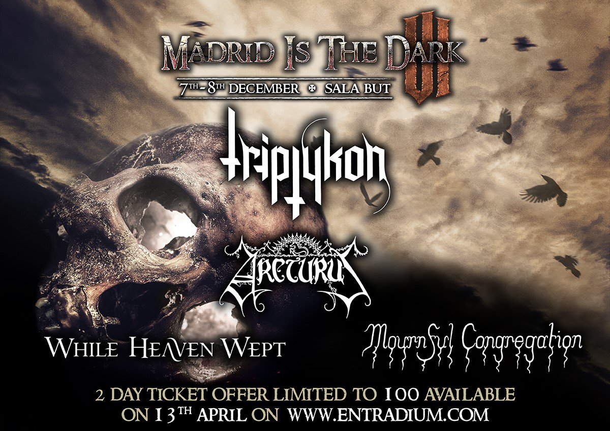 Triptykon (Official) (@triptykon) on Twitter photo <a href="/Triptykon/">Triptykon (Official)</a> Confirmed for #madridisthedark in December of 2018: bit.ly/1eERmPs <a href="/Triptykon/">Triptykon (Official)</a> Confirmed for #madridisthedark in December of 2018: bit.ly/1eERmPs