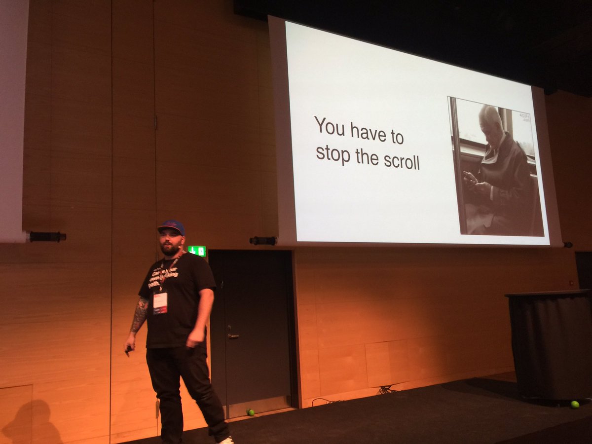 jonburkhart's tweet photo. Top pics from my fellow keynoters @Robert_Rose @PamDidner @ChrisKubby @larssilberbauer. This has been an epic day. I. WANT. MORE. #cccdk18 https://t.co/dnnlomBJ0q