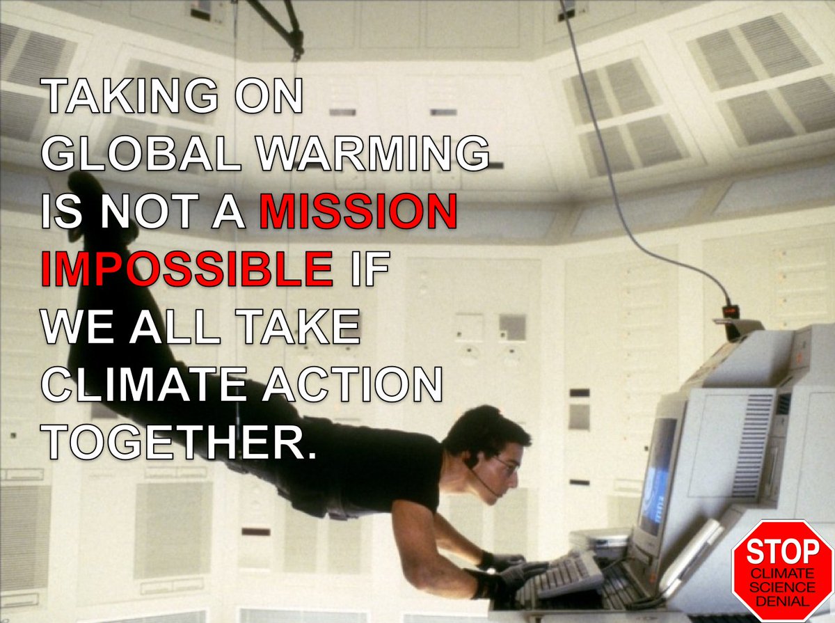 AllanMargolin's tweet image. Classic Climate Action Movie Meme: Taking On Global Warming Isn't A Mission Impossible If We ALL Take On Climate Action Together -

@AHamiltonSpirit @ClimateCollege @ClimateEngr_ing @robertswan2041 @ClimateFdbk @ClimateGuru @ClimateGuardia @ClimateHour @ClimateImage @citizensrock