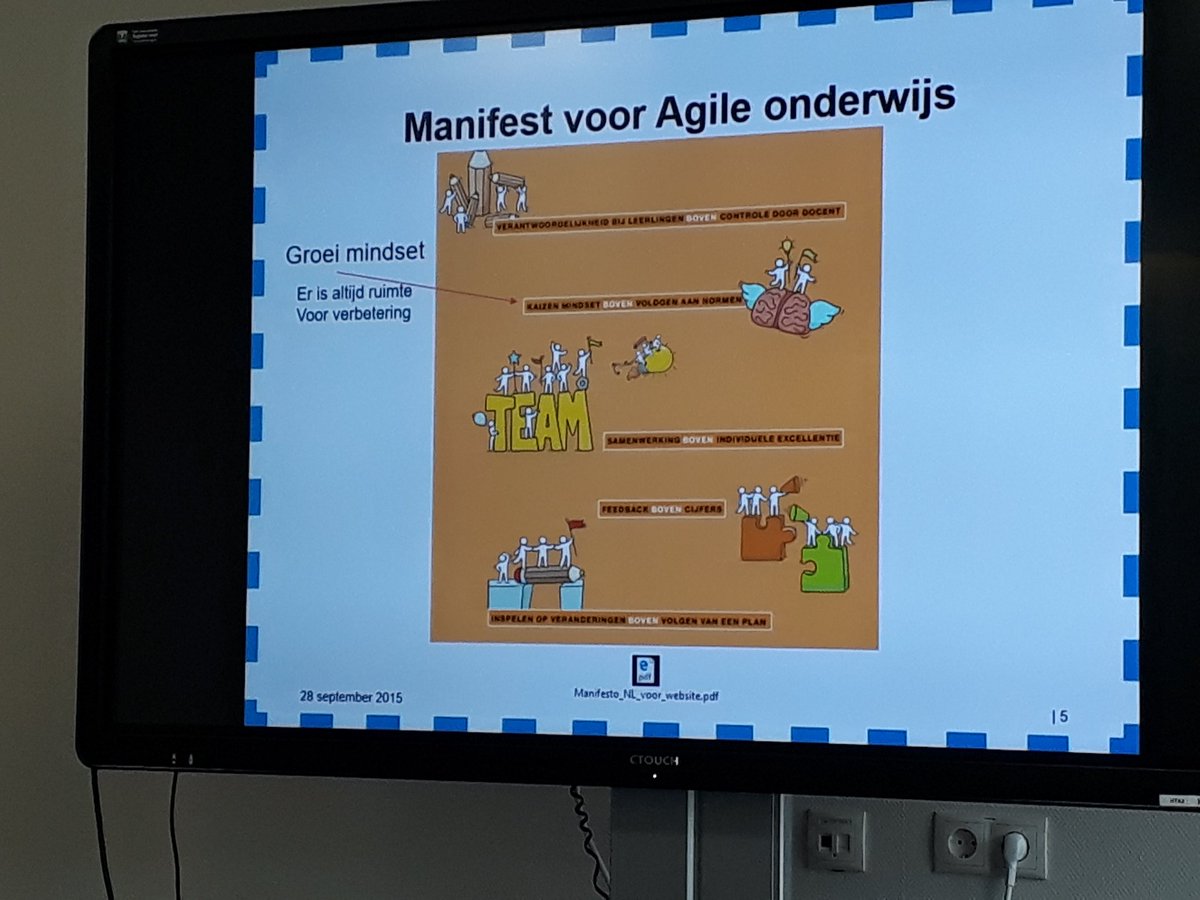 Mooie inzichten vanuit ICT-Academie voor agile onderwijs. Wellicht ook bruikbaar in <a href="/TechniekAtelier/">Het Techniek Atelier</a> <a href="/KW1C/">KW1C</a> .