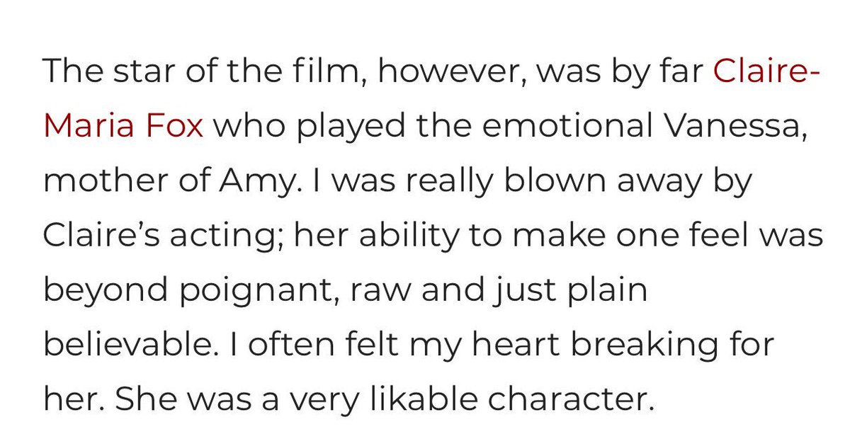 Lovely review yesterday <a href="/proportionprod/">Proportion Prods.</a> <a href="/esrlag/">ESRL Creative Agency</a> #actress #HorrorMovies