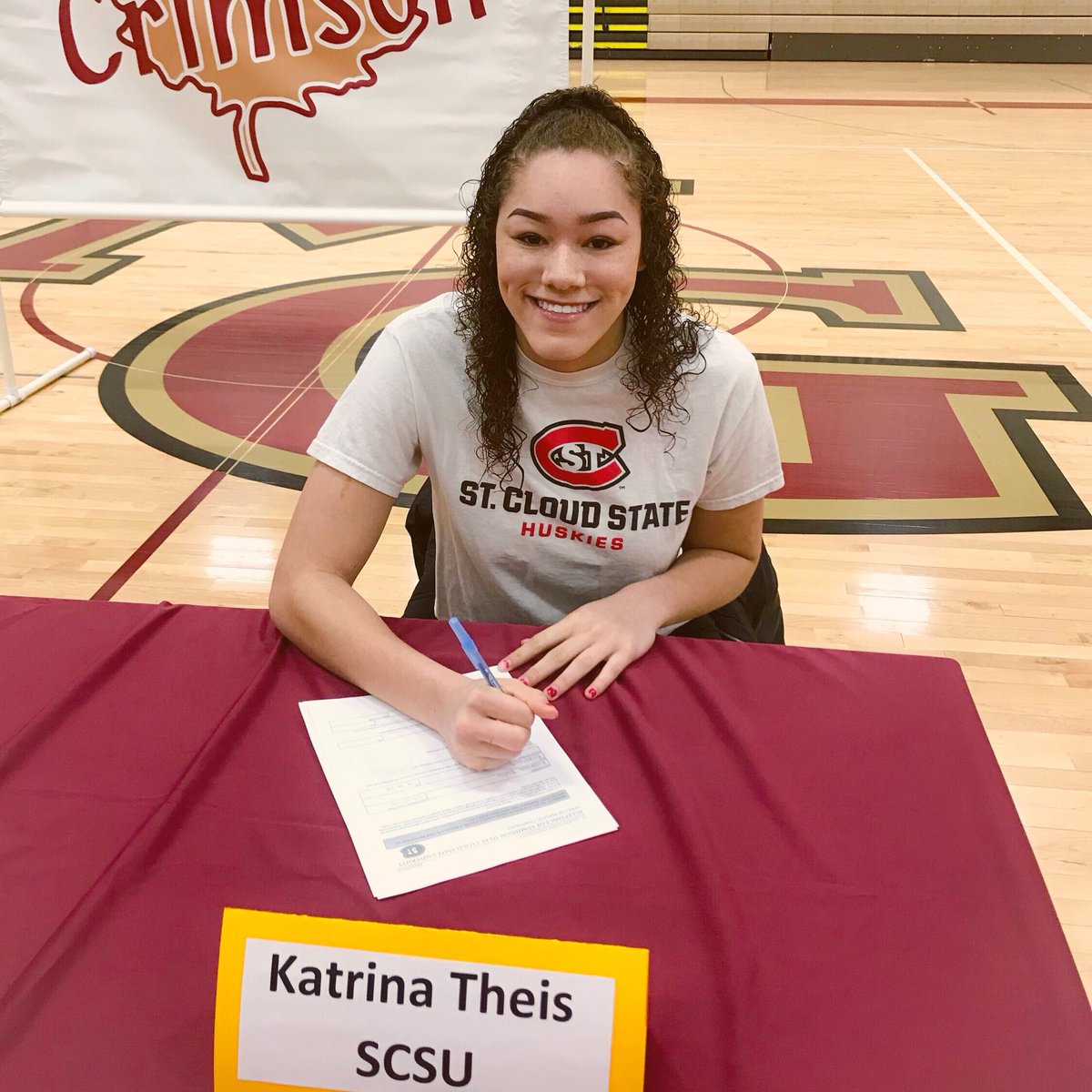 Officially a Husky❤️🖤