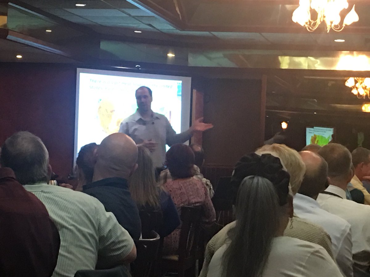 SBA_Nevada's tweet photo. Breakfast at the @CEDASBDC Business Council hearing about #FallonForge from @PaulThomsen1 and Josh Norquist. @CityofFallon and @ChurchillCounty #SBA #RuralNevadaSBA https://t.co/848q7XXLM0