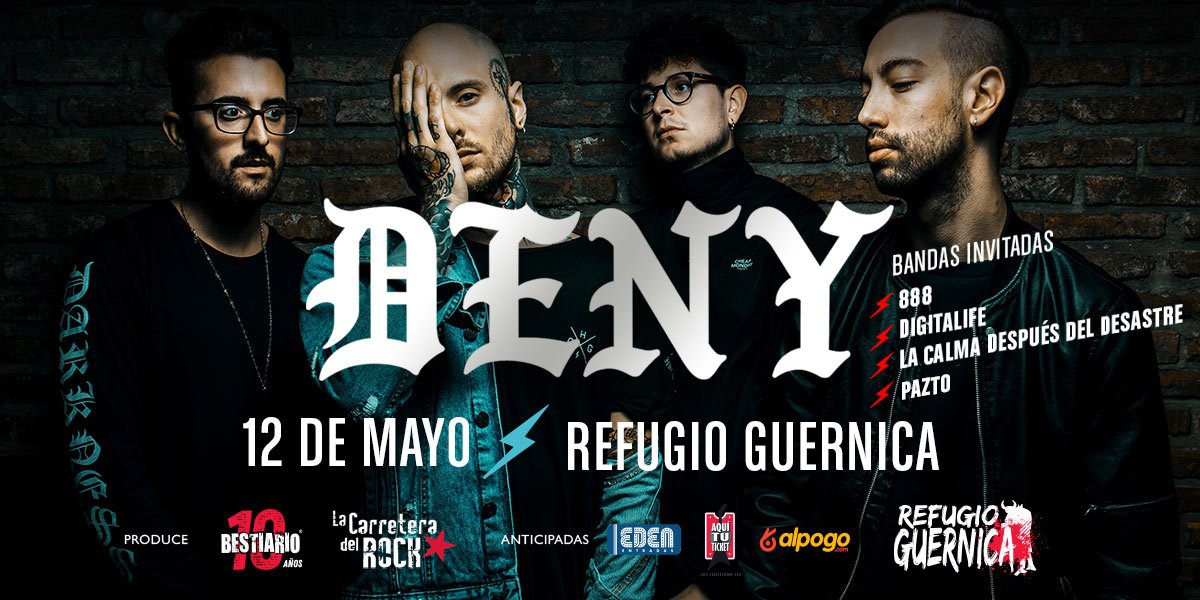 PrensaBestiario's tweet photo. ¡Ya tenemos bandas invitadas para esta fecha! 🤘
#888
#DIGITALIFE
#La CalmaDespuésDelDesastre
#Pazto (Buenos Aires)
¿Vos tenés tu entrada? 🎟 Anticipadas en @edenentradas @entradasalpogo @AquiTuTicket. Más info: https://t.co/wN46K3w7MP https://t.co/vK1lSOPH1y