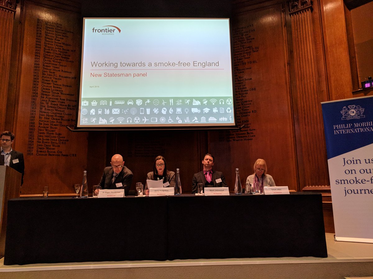 VapingFreedom's tweet image. Towards a smoke free future. @andrew_allison reports on a debate held in London last night hosted by @NewStatesman and sponsored by @InsidePMI tfa.net/towards_a_smok…
