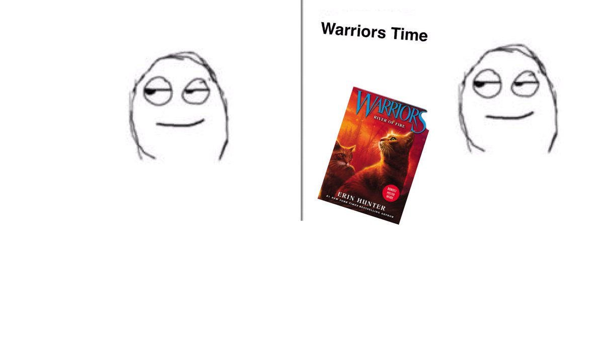 When a new #warriorcats book comes out #RiverofFire