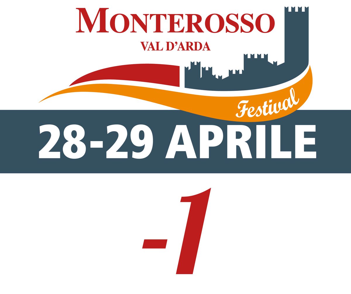 monterossova's tweet photo. Countdown #MonterossoFestival2018 a domani... https://t.co/zusPedxGkd