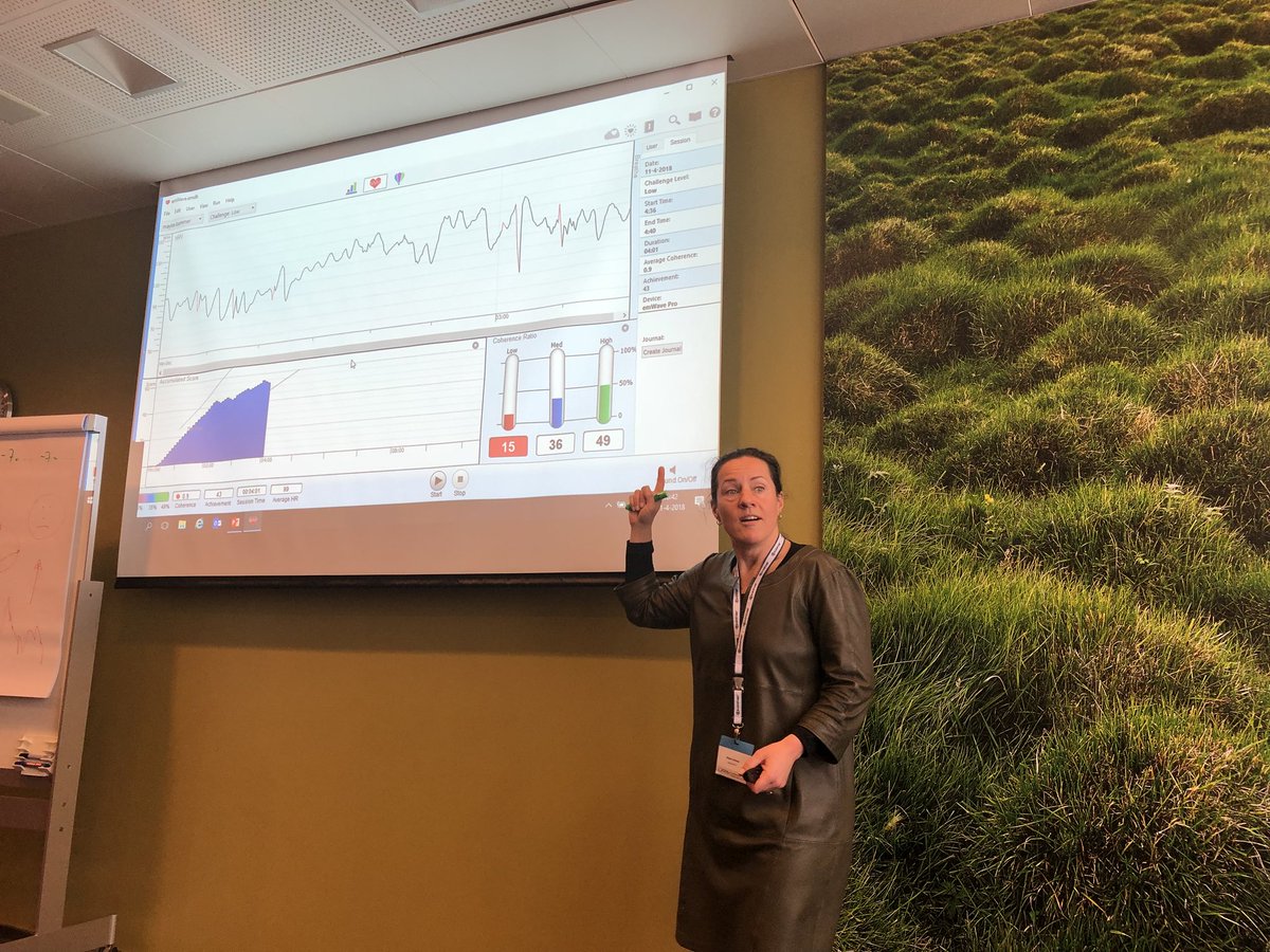 Inspiring workshop of Mayke Kummer in Reykjavik on physical therapy and technology: using heart rare variability #icppmh2018 <a href="/HUmasterPSF/">HUmasterPSF</a> <a href="/HU_Utrecht/">Hogeschool Utrecht (inactief)</a>