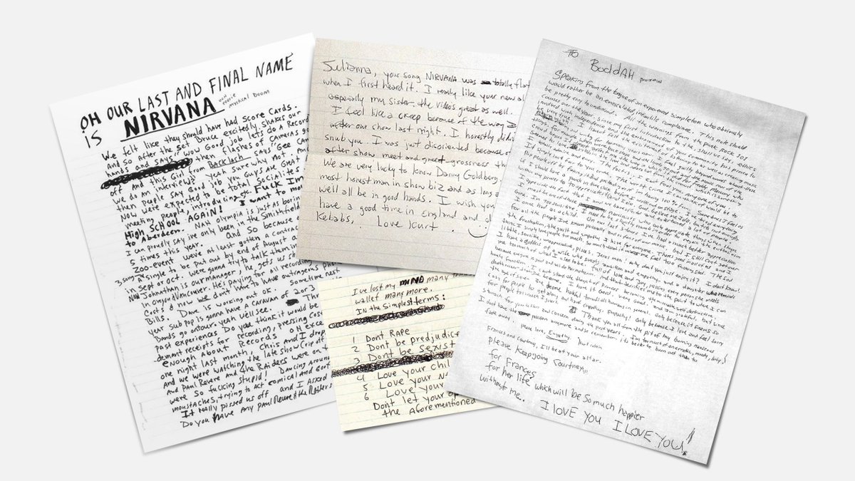 sandau_co's tweet photo. The Songwriters #fonts let you pen your next rock opera (or advertisement) in the hand of Kurt Cobain or David Bowie and more. Download them here for free. https://t.co/ouUkXcyl15 #design https://t.co/ojToYgH15a