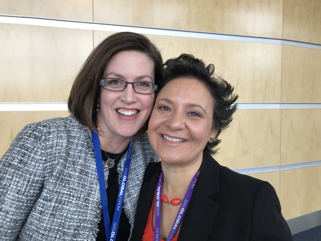 HomesAtMetacoda's tweet photo. When tweeps meet in the hallway at #SASGF! A pleasure to meet you in person @alyssa_farrell π
#metacodaInDenver https://t.co/AXlBMNNqgL