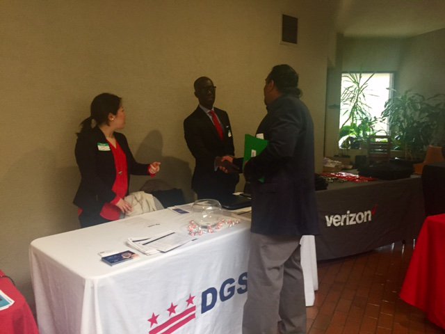 DCDGS's tweet photo. Great turnout @CMBrandonTodd #Ward4BusinessSummit. DGS staff is on-site engaging small business owners #DGSinthecommunity @WeElevateDC 

@DOES_DC @DDOTDC @DCMOCRS @MayorBowser @dcra @DCHealthLink @DCDPW @PepcoConnect @verizon @DMPEDDC @dcchamber @DCPoliceDept https://t.co/WZKIZcqWVT
