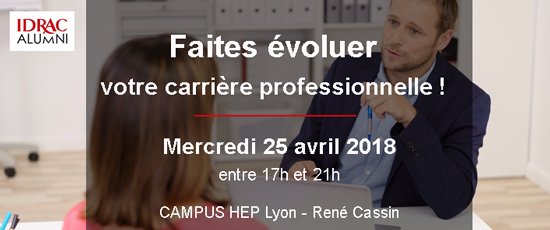 Soirée Parcours Professionnel #Alumni : Mercredi 25 avril entre 17h et 21h à #Lyon, 9 experts #RH et Gestion de carrière répondront à toutes vos questions >goo.gl/41J28m