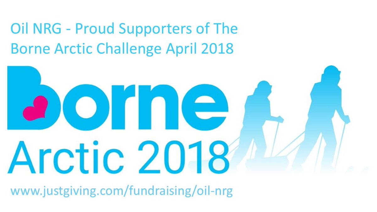 Oil NRG - Proud Supporters of The Borne Arctic Challenge April 2018 justgiving.com/fundraising/oi…