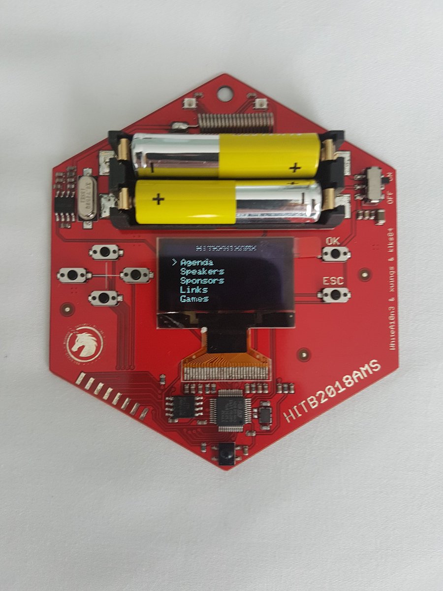 mindcrypt's tweet image. Go Go Go!! 😎😎😎 #HITB2018AMS #amazingsecurity #badge