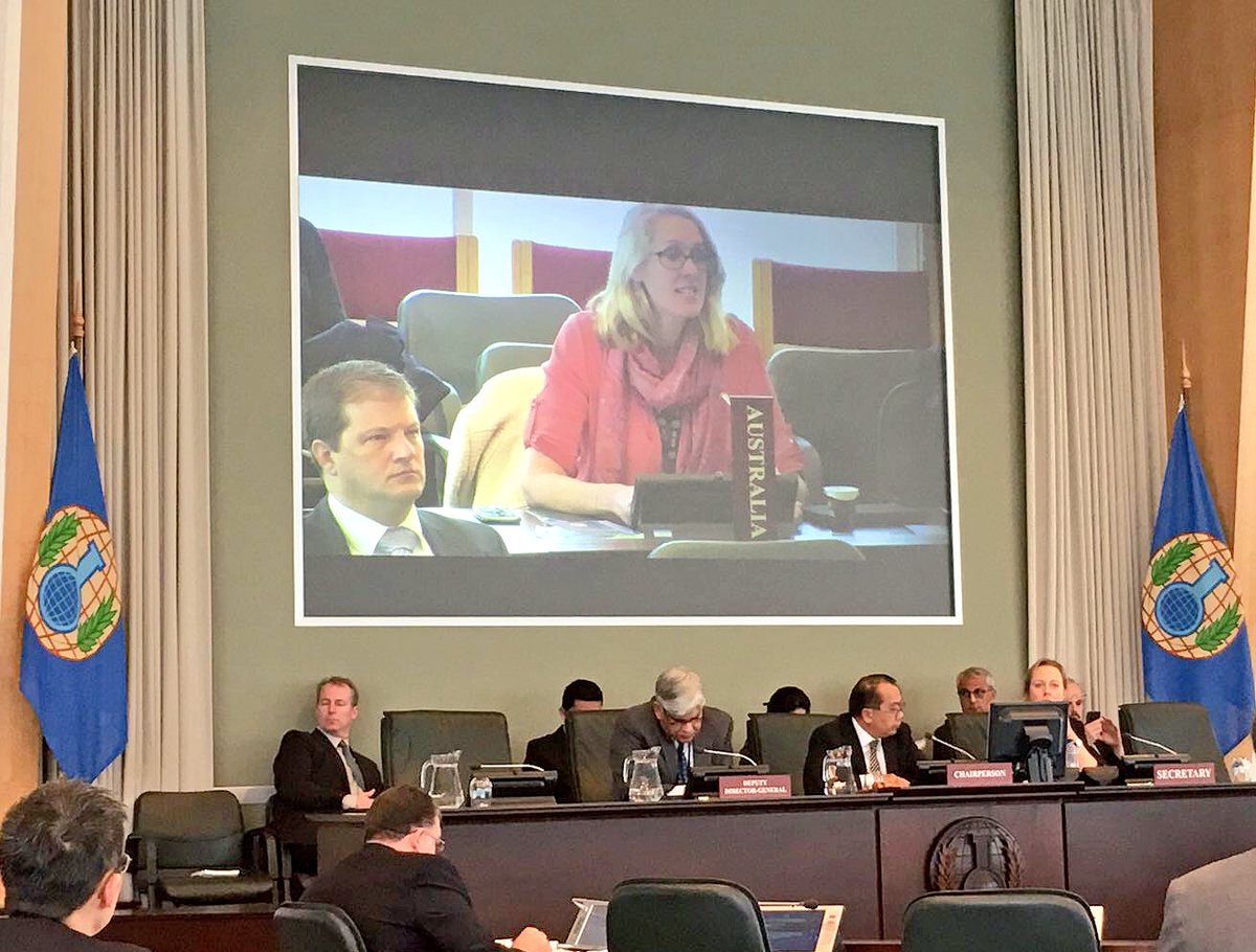 #OPCW needs to continue to adapt to a changing 🌍 environment and new security threats. Its Rapid Response & Assistance Mission may prove instrumental in emergencies involving the deliberate release of toxic chemicals by non-state actors - 🇨🇦🇦🇺🇳🇿 #CANZ statement to #RevCon4