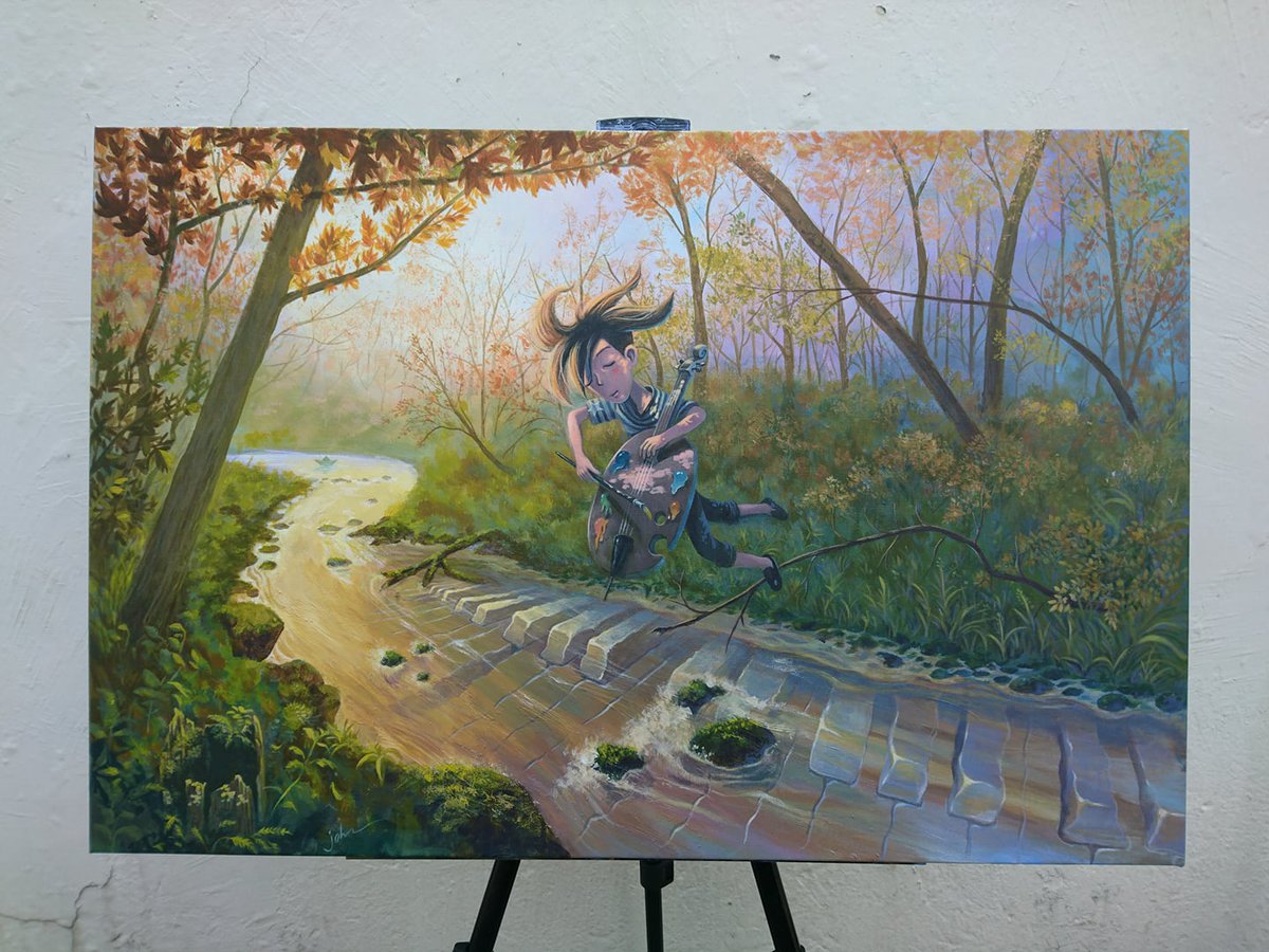 星夜 Sur Twitter 奥入瀬讃歌 サイズ 60 X 90cm 技法 絵画 アクリル キャンバス 奥入瀬 奥入瀬渓流 青森 イラスト アート アクリル 絵 絵日記 Sketch Draw Drawing Draft Doodle Acrylic Painting T Co Rxfwflmebo