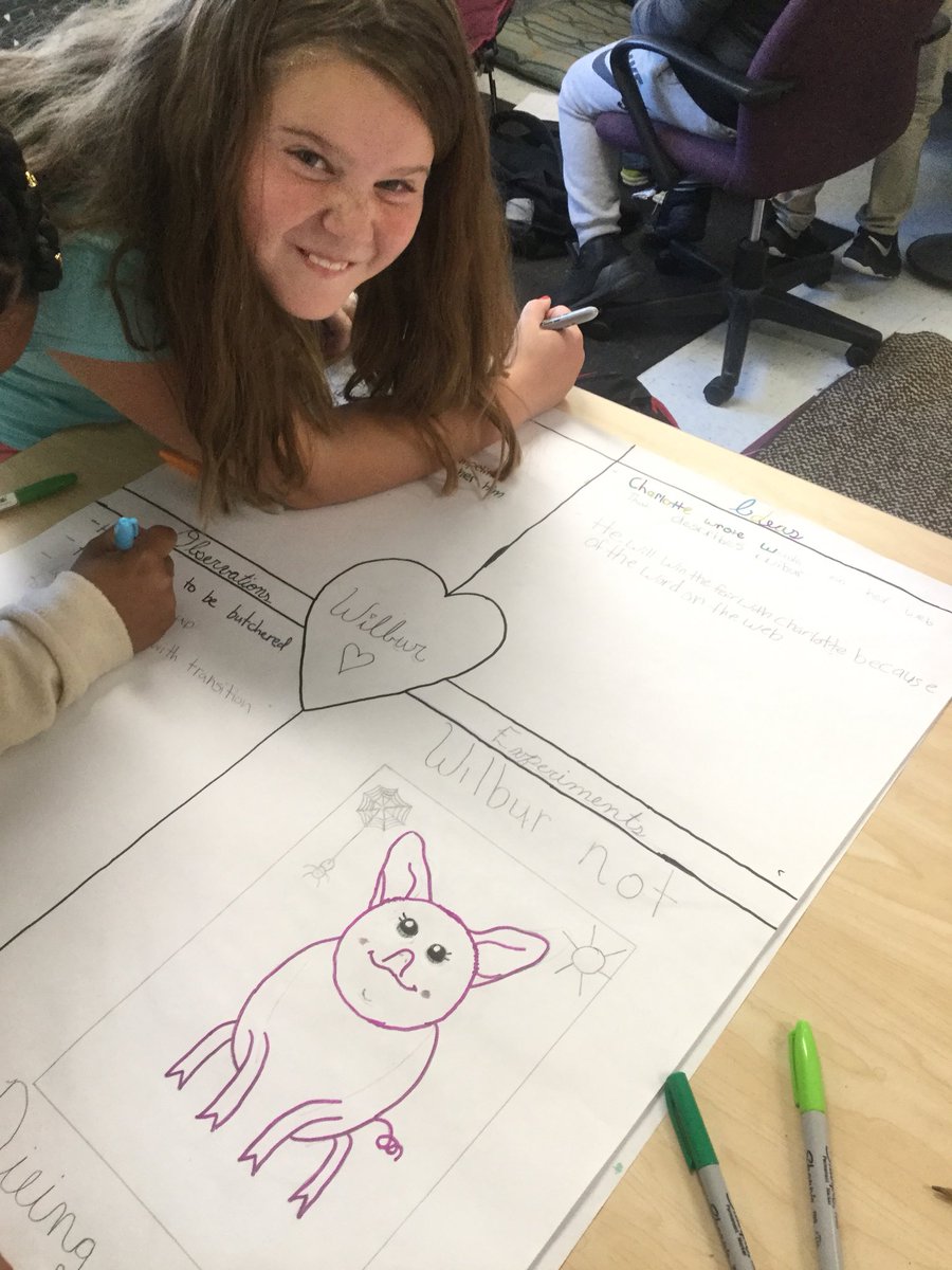 WsesLearner's tweet photo. Novel Engineering using the Innovator’s Compass for Charlotte’s Web #designthinking #deeperlearning @MCale2012 @susanggoetz https://t.co/VEG4c3KzvF