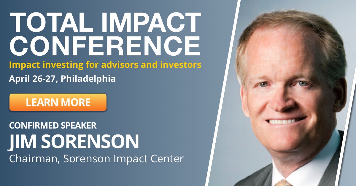 ImpactPHL's tweet photo. Less than 50 seats left & only 4 days to save $400. For all you investors & financial advisors looking to dive deeper into impact investing, join us at the Total Impact Conference! https://t.co/DAvgi3pkqa Great lineup including @DavidtheAdmiral. Approved for 9 CFP CE credits too. https://t.co/bwyvlyxNsm