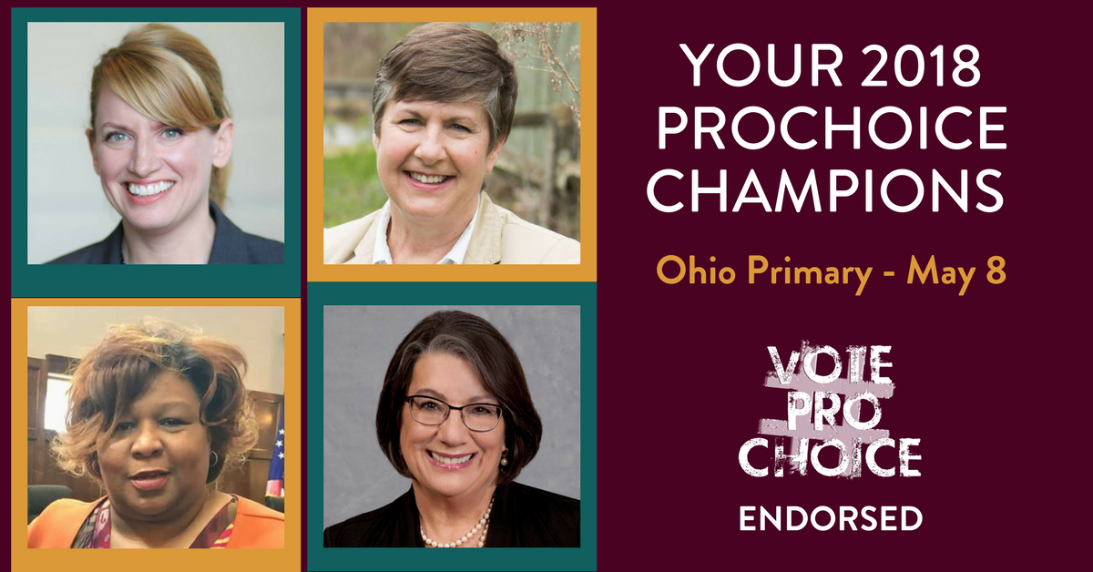 #Ohio! Early voting has begun for the 5/8 #election.  Protect your reproductive rights + voting for these #prochoice champions: 
☑️ <a href="/nickieantonio/">Nickie J. Antonio</a>
☑️ <a href="/YvonkaHall/">Yvonka Hall</a>
☑️ @BetsyRaderOH and
☑️ <a href="/electmindyyocum/">Mindy Yocum</a>. 
VOTING DETAILS: bit.ly/2GR2f2M #OHGov #OHleg #VoteEarly