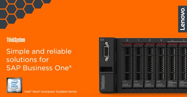 EricLenovo's tweet photo. Lenovo provides the robust platform for SAP HANA workloads. Discover how the ultimate balance of performance, uptime, and cost efficiency can help your business. ⬇️ #LenovoDataCenter #ThinkSystem with #Intel Xeon Scalable Processors https://t.co/OILylmgVzL https://t.co/Xs8d9R6det