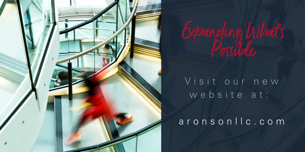 Thrilled to share the launch of our new @AronsonLLC website! Check it out: aronsonllc.com/#utm_source=tw…