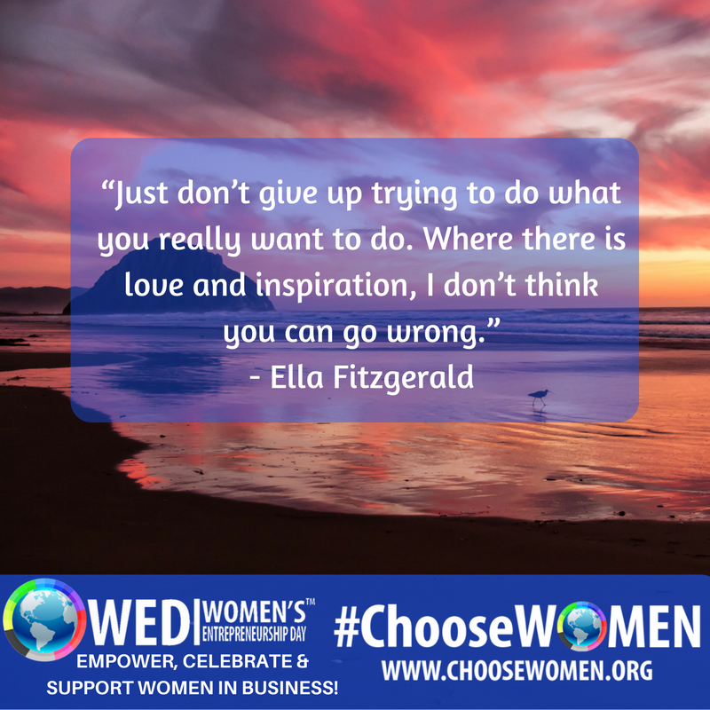 PricelessWoman2's tweet photo. “Just don’t give up trying to do what you really want to do. Where there is love and inspiration, I don’t think you can go wrong.” - Ella Fitzgerald, Artist @EllaFitzgerald  #WomenWOW #ChooseWomen https://t.co/kttgWI74xo