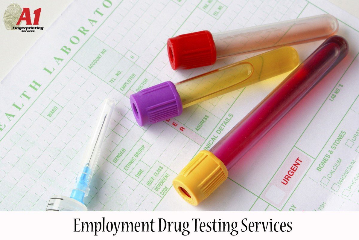 a1fs2016's tweet image. Are you looking for a company to help with employment drug testing? If yes, then you have come to the right place! Call us now: 702-485-1718
#DrugTesting #DrugTestingService #A1FingerPrinting #LasVegas #EmploymentDrugTesting