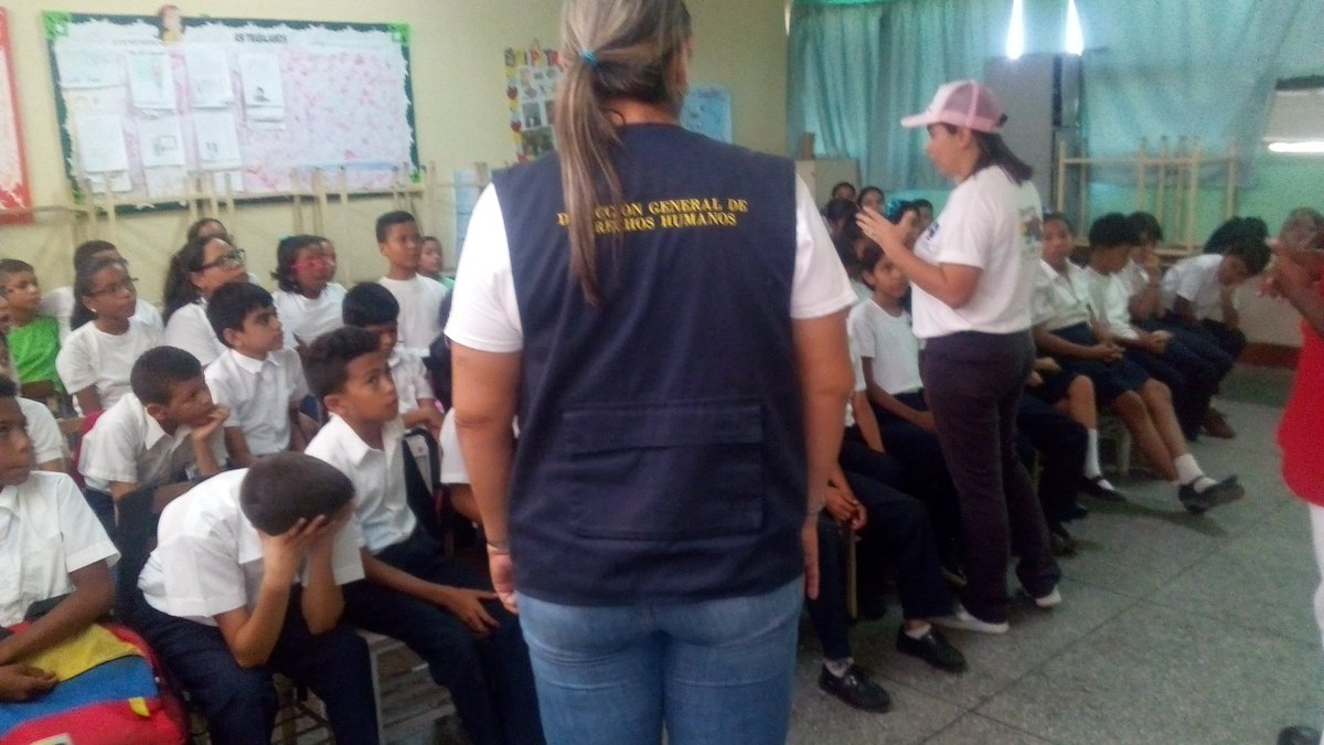 ddhhsucre1's tweet photo. #Obseva hoy 11 de abríl Frente Preventivo del MPPRIJP en Abordajes Preventivos Educativos desde E.B.Antonio José de Sucre Parroquia Altagracia Municipio Sucre Responsabilidad Penal / Poyecto de Vida / Deberes &amp; Derechos de NNA. @valdezflorangel @DDHHMIJ https://t.co/17fhKtEUGA