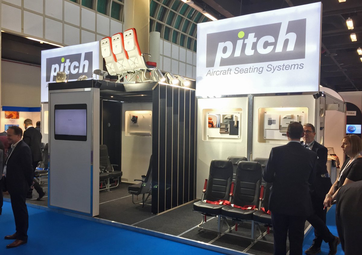 Best looking Economy Seat out there ;) #biased 

We are in #Hamburg at the Aircraft Interiors Expo checking out the new seat  updates on the PITCH Stand. #AIX2018 #AIX18 #AIRCRAFTINTERIORS