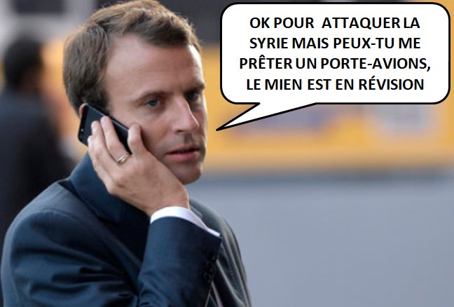 flydeck60's tweet photo. @LEDOUAISIEN @JacquesMyard @24hPujadas #BGuetta ... Il serait temps qu'il prenne ou qu'on le mette à la retraite ... De surcroît, en cas de conflit, ça m'étonnerait que se soit lui qui soit en première ligne ... Et sans faire injures à nos Forces Armées, ... #Macron 👉 "Allo Donald, j'ai besoin de ton aide ..."... 😀 https://t.co/mzuNI38Cgo