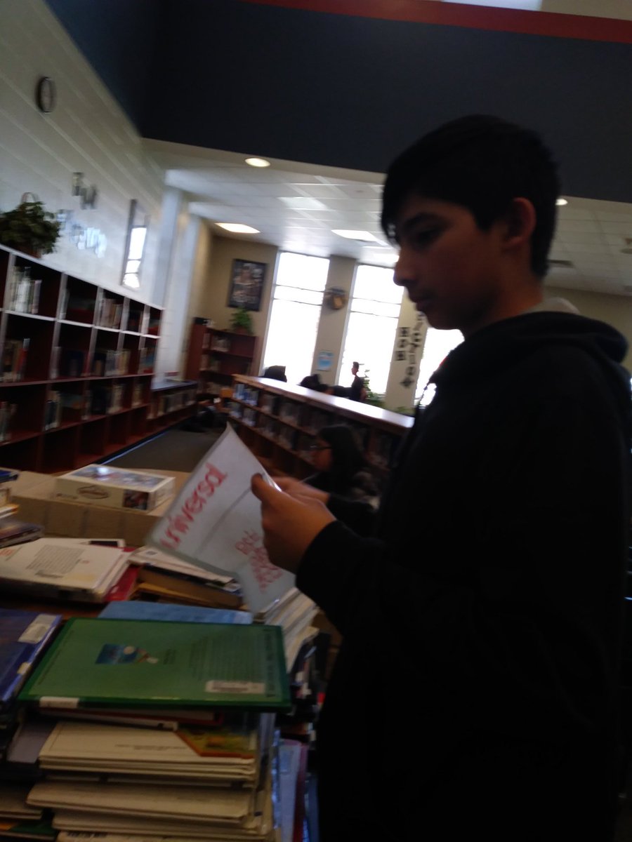 CluteInteract's tweet photo. Yesterday some of the interactors volenteerd to help orgonize the outdated books in the libray. The librarian didn't even ask them to do it! 
#BISDpride https://t.co/z9hkOckjHq