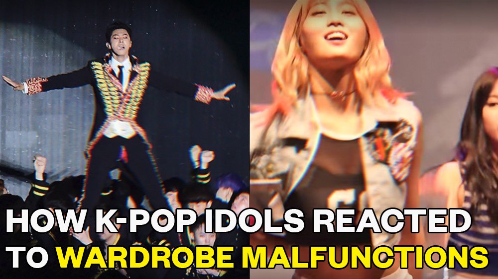 Allkpop On Twitter How K Pop Idols Reacted To Wardrobe