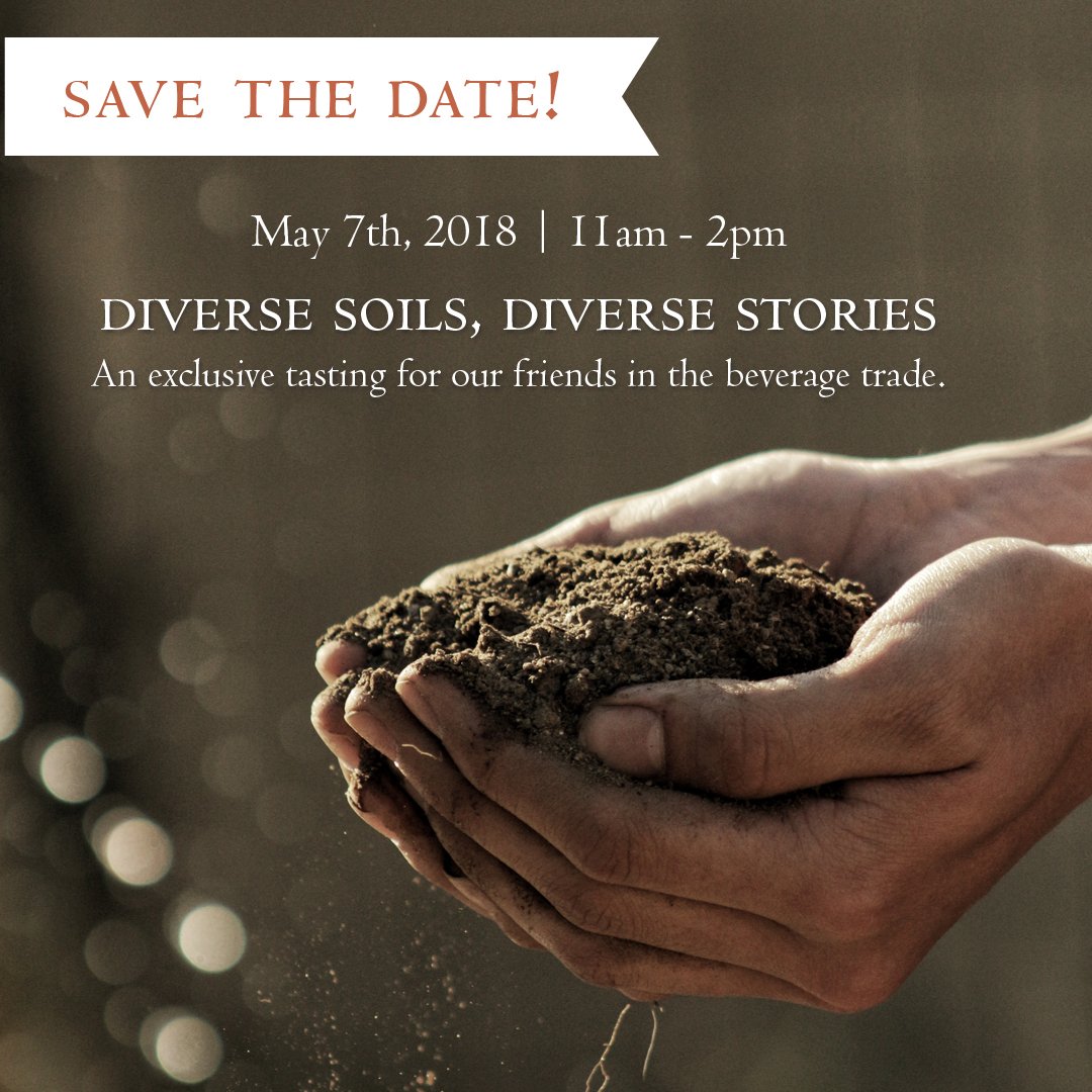 We are excited to announce the <a href="/ChMtnsWineOR/">ChehalemMtnsWinegrow</a> beverage industry tasting on May 7th at @PonziWines! Enjoy tastings from over 25 area vineyards and educational presentations focused on the diverse soils and stories of the region. Contact chehalemmountains@gmail.com RSVP. #CMW18