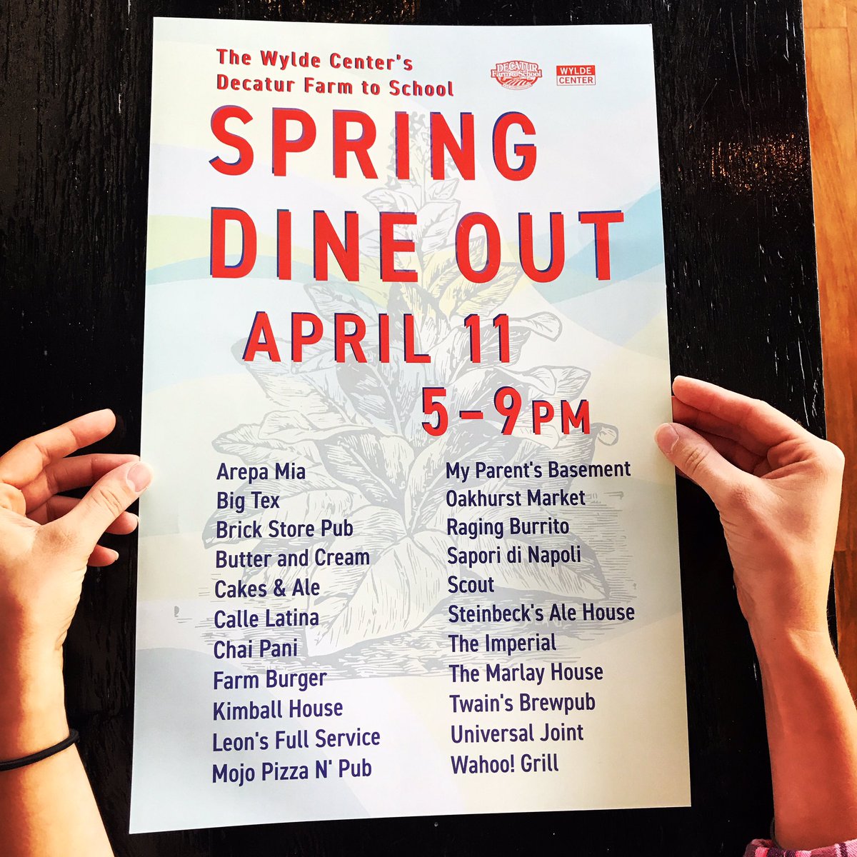 Do you really need an excuse to dine out tonight? Proud to be participating in the 2018 #SpringDineOut. Stop by to support an awesome cause. 
.
.
.
.
.
.
.
.
#chaipanidecatur #decaturfarmtoschool #atleats #indianstreetfood #foodinatlanta