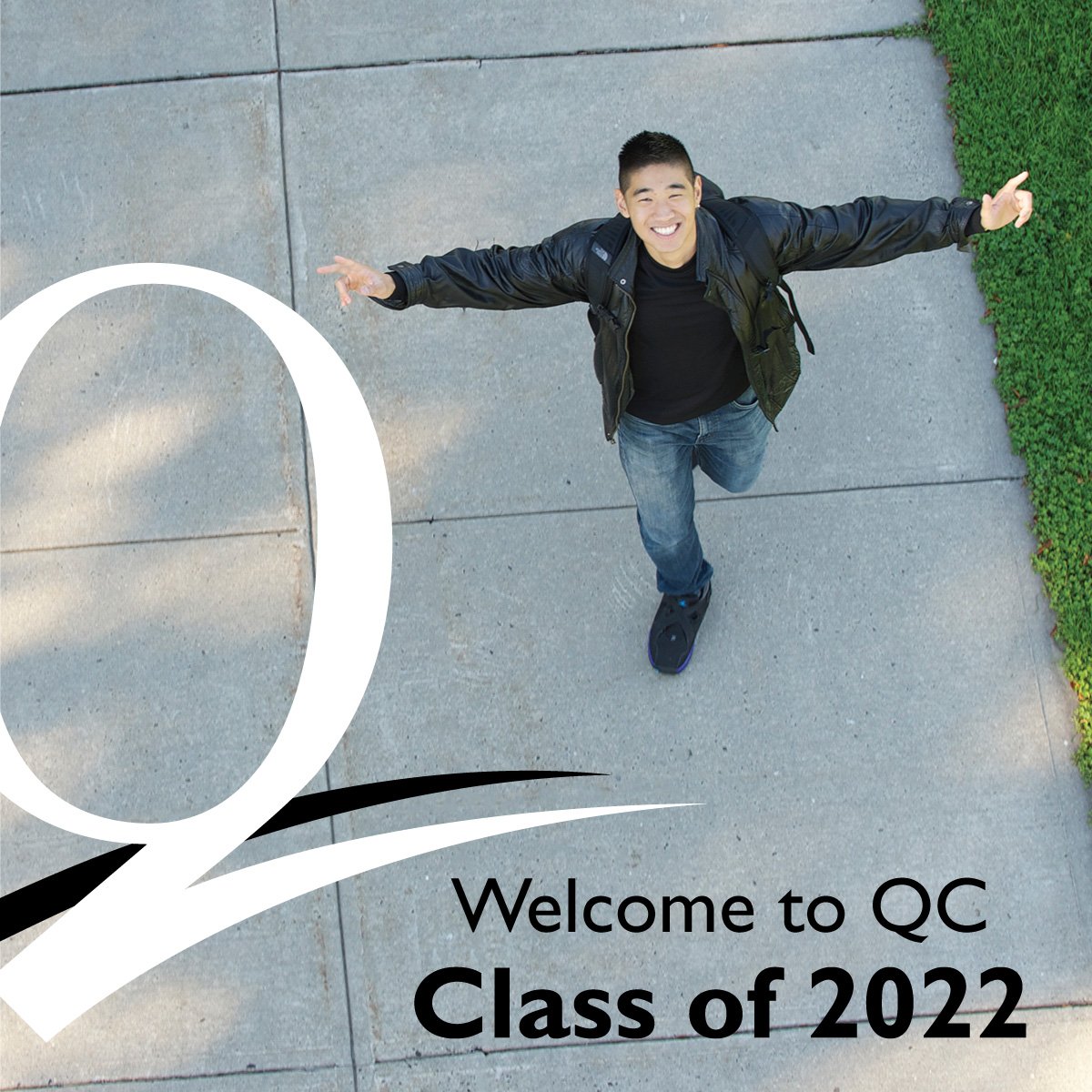 QCToday's tweet photo. A big congratulations to all the #QCbound undergrads who are receiving the great news of their acceptance this week. Tag us in your announcement posts for a chance to win some cool gear, & start showing your QC pride! https://t.co/j8pF6frR6n
