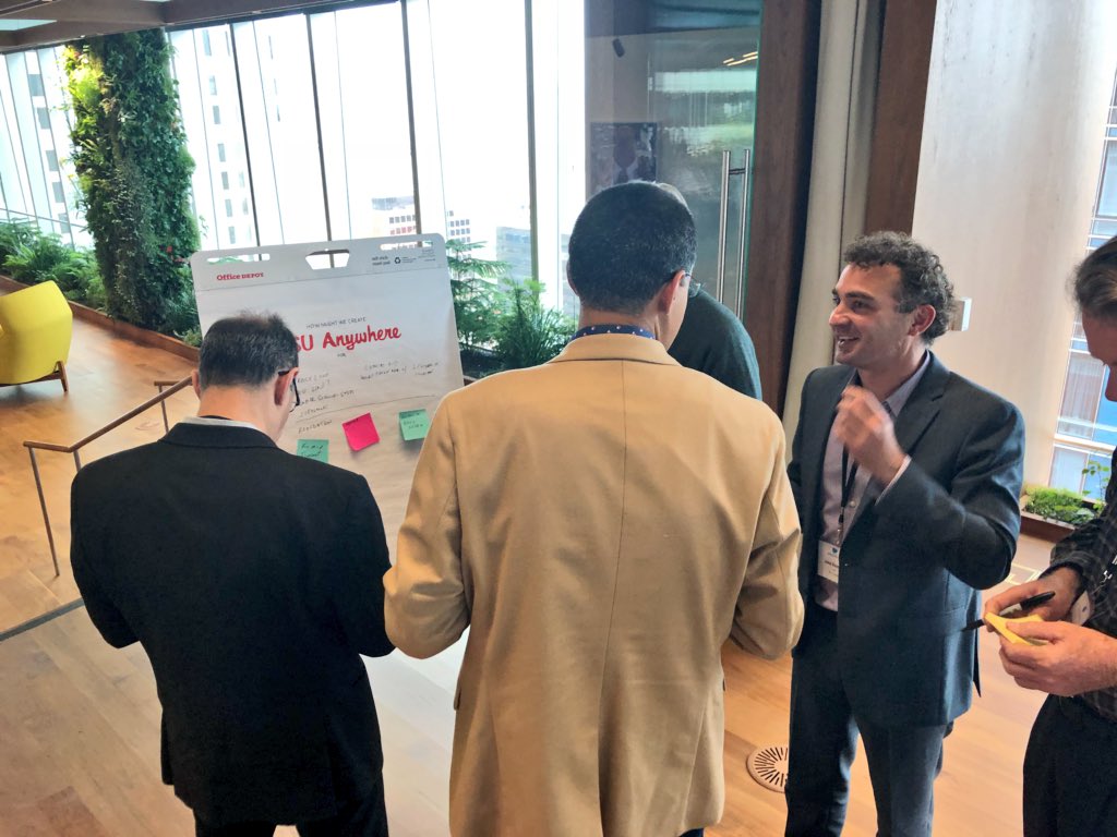 PhilKomarny's tweet image. A design session around @calstate Anywhere.... and because this is @salesforce what is being dreamed up in these groups will be delivered to them at the end of the session! #ClicksNotCode