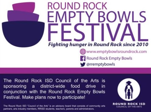 Purple Sage Art (@pseartroom) on Twitter photo Don't forget, THIS SATURDAY - come help fight hunger in #RoundRock at the #Emptybowl Festival at Cedar Ridge HS! 11am- 2pm; come and go! See the PSE Choir perform at 11:20am. ***Don't be late, this is going to be great! Suggested donation of $10 <a href="/PurpleSageRRISD/">Purple Sage RRISD</a> Don't forget, THIS SATURDAY - come help fight hunger in #RoundRock at the #Emptybowl Festival at Cedar Ridge HS! 11am- 2pm; come and go! See the PSE Choir perform at 11:20am. ***Don't be late, this is going to be great! Suggested donation of $10 <a href="/PurpleSageRRISD/">Purple Sage RRISD</a>