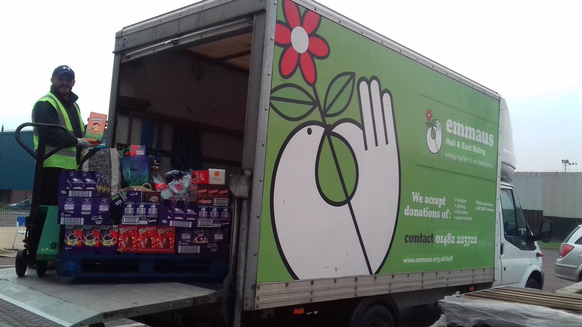 Emmaus_Hull's tweet image. #eastereggs loaded and delivered to @strichardsrc today from our #easterappeal we hope all the children enjoy them #solidarity #emmaus thank you for your support