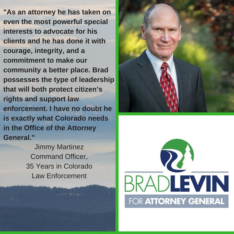 #LevinForAG #copolitics #Election2018 #BlueWave2018