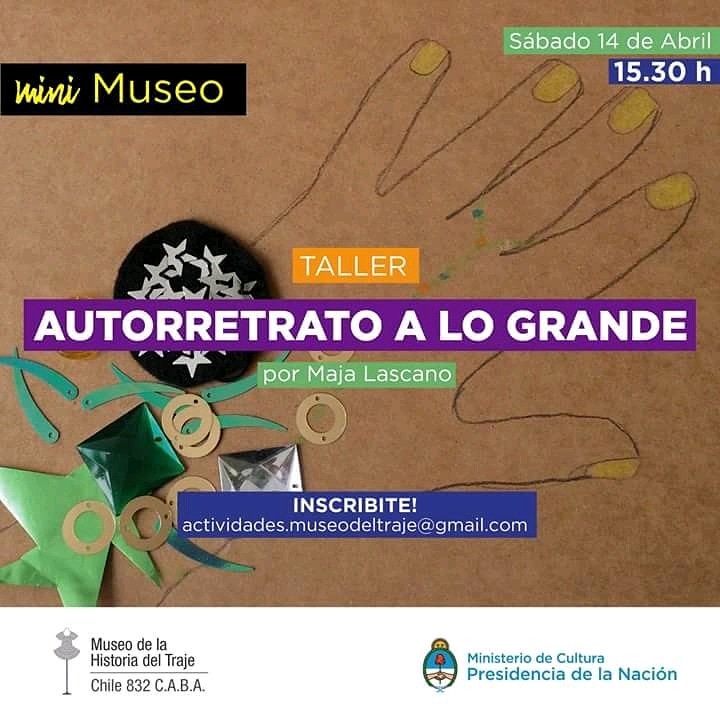 museodeltrajeba's tweet photo. #Minimuseo Invitamos a los más chicos a crear su propia imagen en tamaño natural para luego vestirla con sus propios diseños. Entrada gratuita con inscripción previa a: actividades.museodeltraje@gmail.com https://t.co/tWLEGE0IIy