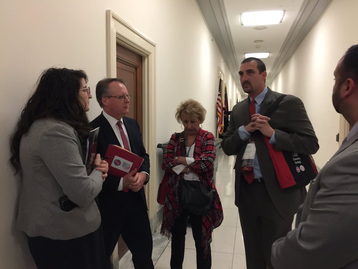 Thank you Gable Brady for taking time to meet with us today! #CPANHillDay #COA #PBMs #CommunityOncology @RepJoeBarton