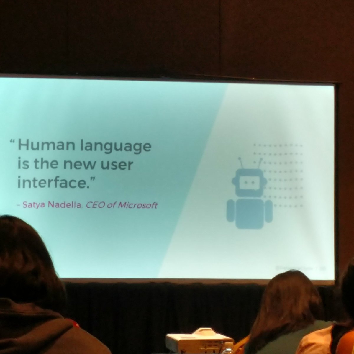 drigin's tweet image. Word! Thanks @RebeccaClyde for a great talk. #actwnational #chicktech #womeninSTEM