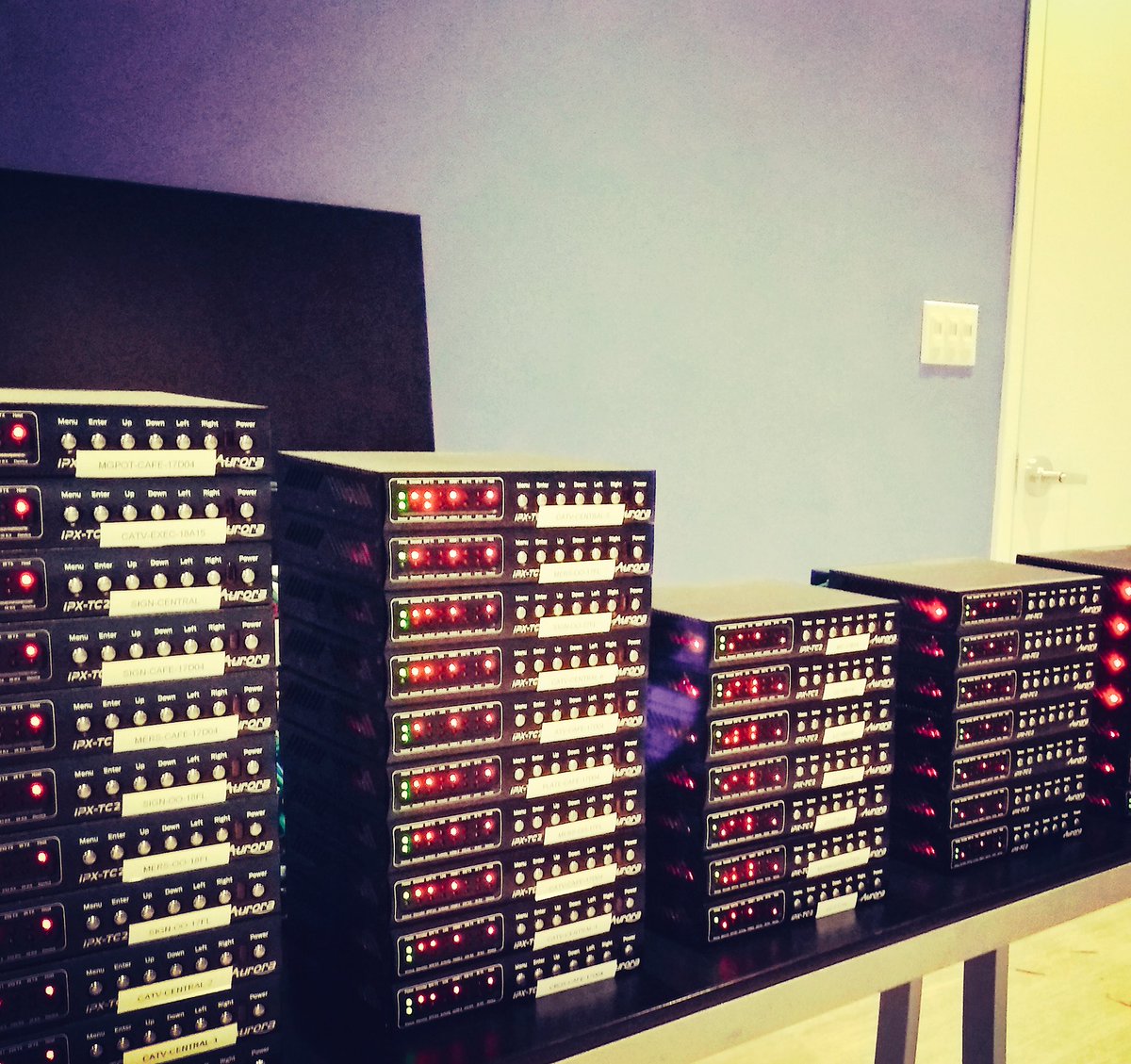 pproducts's tweet photo. Testing, testing 1-2-3. #ppiav #avtech #avsolutions @AuroraMMCorp #ipstreaming #ipstreaming #proav #networkmanagement #avnyc @DailyAVTweeps https://t.co/SoLvqAS71S