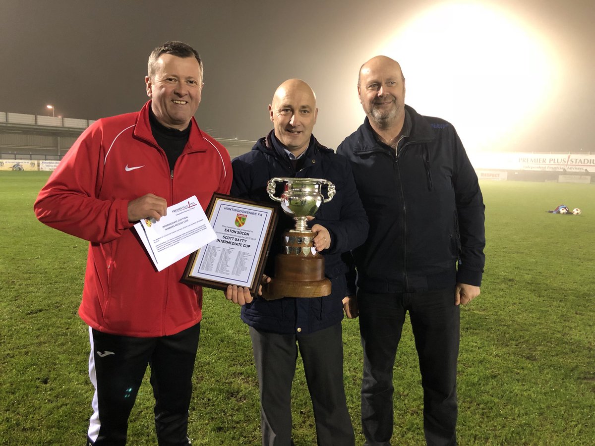 HuntsFA's tweet image. A big thank you to tonight’s sponsors, Premier Plus #IntermediateCupFinal